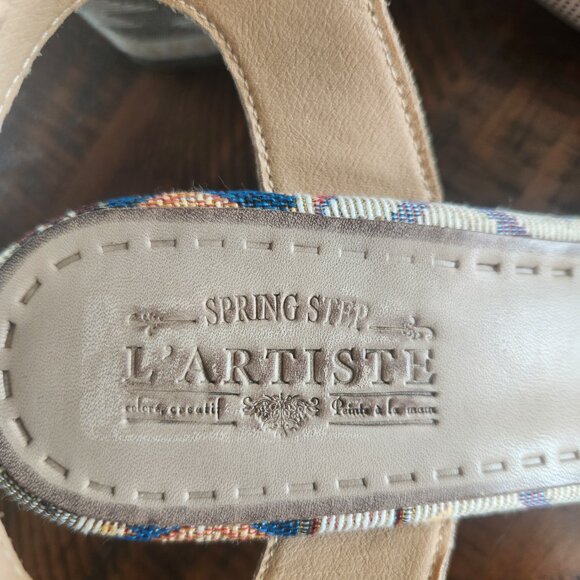 L'Artiste by Spring Step Leather Sandals - Sassyclass | Size 8.5 - Picture 2 of 10